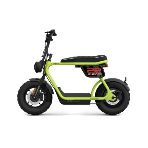Sähkömopo Coopop Rugged 25 km/h lime green