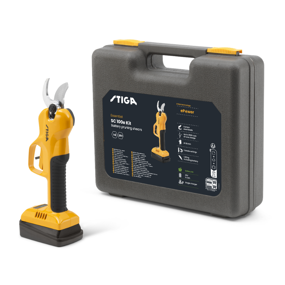 Oksasakset Stiga SC 100E Kit Oksasakset Stiga SC 100E Kit