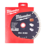 Timantti-katkaisulaikka Milwaukee DU 230x22,2 mm