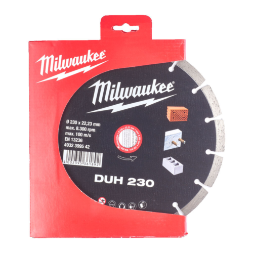Timantti-katkaisulaikka Milwaukee DUH 230x22,2 mm