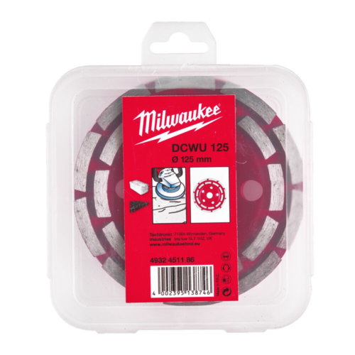 Timanttikuppilaikka Milwaukee DCWU 125x22,2 mm