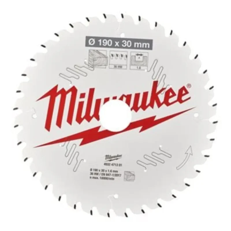Pyörösahanterä Milwaukee 190x30x1,6x24