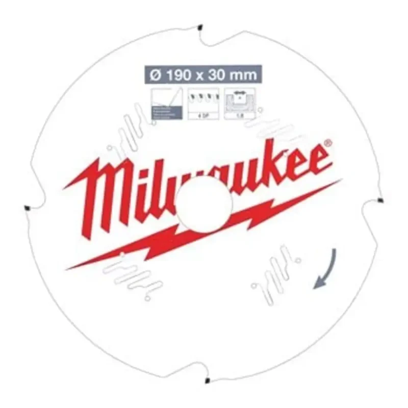 Pyörösahanterä Milwaukee A190X30X2