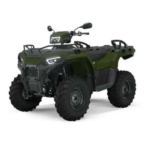 Mönkijä Polaris Sportsman 570 Sage Green 2025 (ilman ohjaustehostinta)