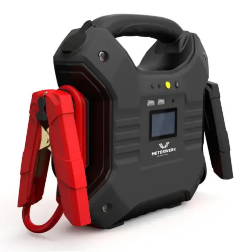 Raskaan kaluston apukäynnistin Motorwerk 12/24V 35000mAh