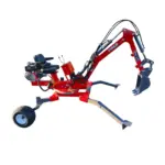 Kaivuulaite Timco ATV-570R 360 astetta pyörivä, 15hp moottorilla ja 30cm kauhalla