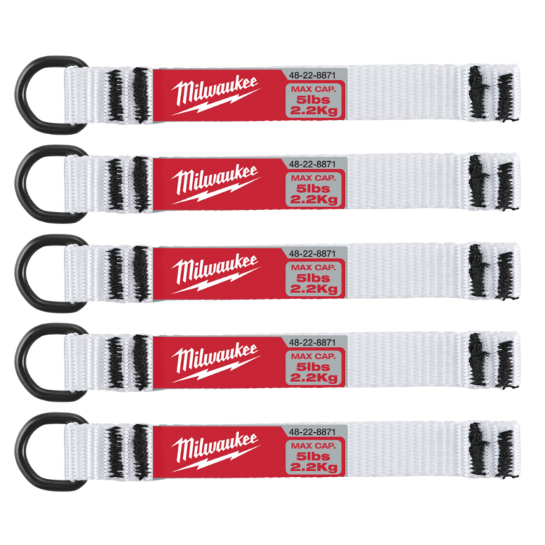 Työkaluhihna Milwaukee D-rengas 2,2kg 5kpl