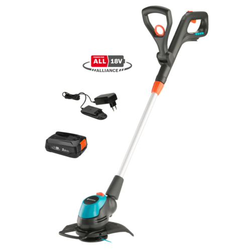 Akkutrimmeri Gardena EasyCut 23/18V P4A SET