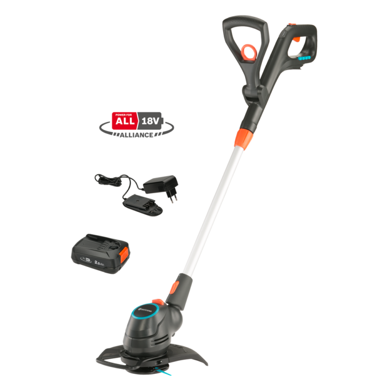 Akkutrimmeri Gardena ComfortCut 23/18V P4A Set