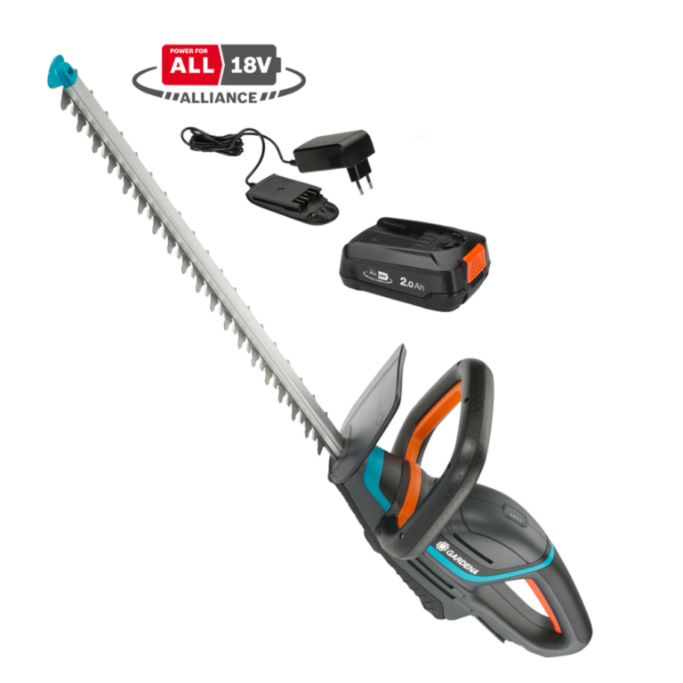 Akkupensasleikkuri Gardena ComfortCut 50/18V sis. akun ja laturin
