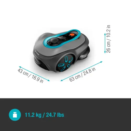 Robottiruohonleikkuri Gardena Smart Sileno Free 1500