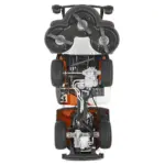 Ajettava ruohonleikkuri Husqvarna R 216T AWD
