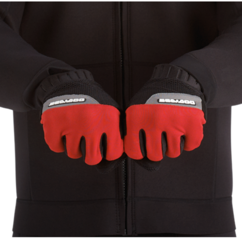 Ajohanskat Sea-Doo Choppy Lava Red unisex S