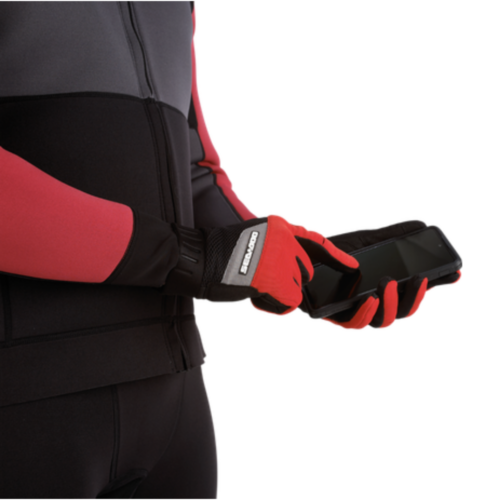 Ajohanskat Sea-Doo Choppy Lava Red unisex S