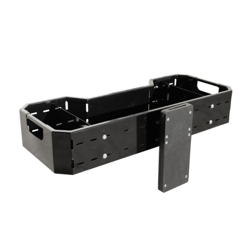 Kuljetuslaatikko Iron Baltic Universal Cargo Box & Moottorisahan pidike