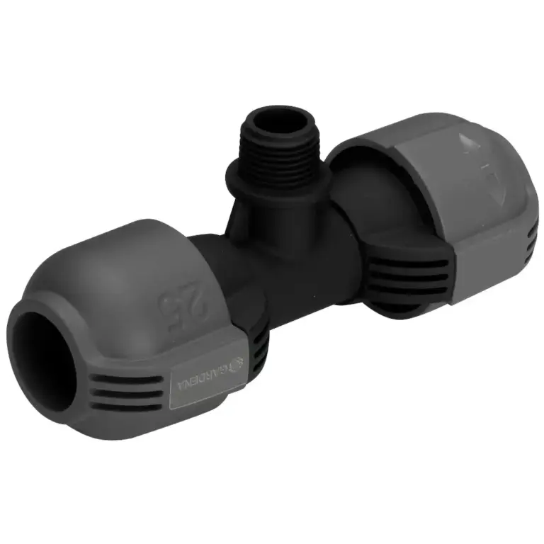 T-liitin Gardena pipeline 25 mm 1/2" ulkokierre