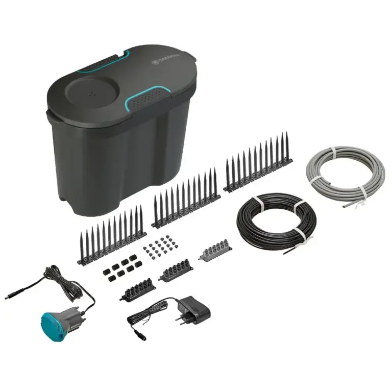 Lomakastelusarja Gardena Micro-Drip ruukuille säiliöllä