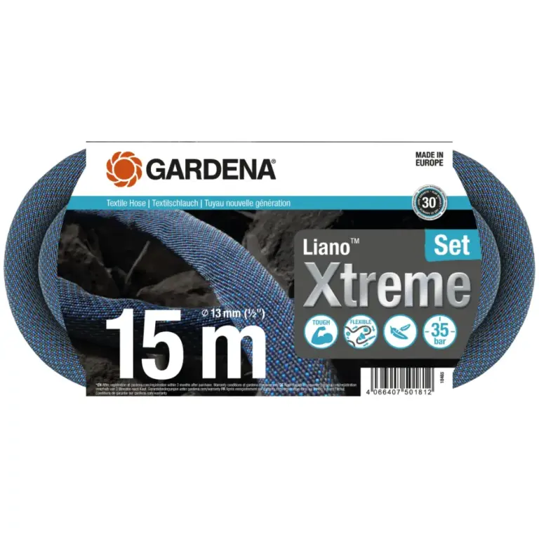 Puutarhaletku Gardena Liano™Xtreme 15 m sarja