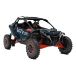 Koppimönkijä Can-Am Maverick R X RS DCT SAS 999T Dusty Navy & Legion Red