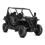 Koppimönkijä Can-Am Maverick Trail DPS T ABS 1000 Triple Black T2b