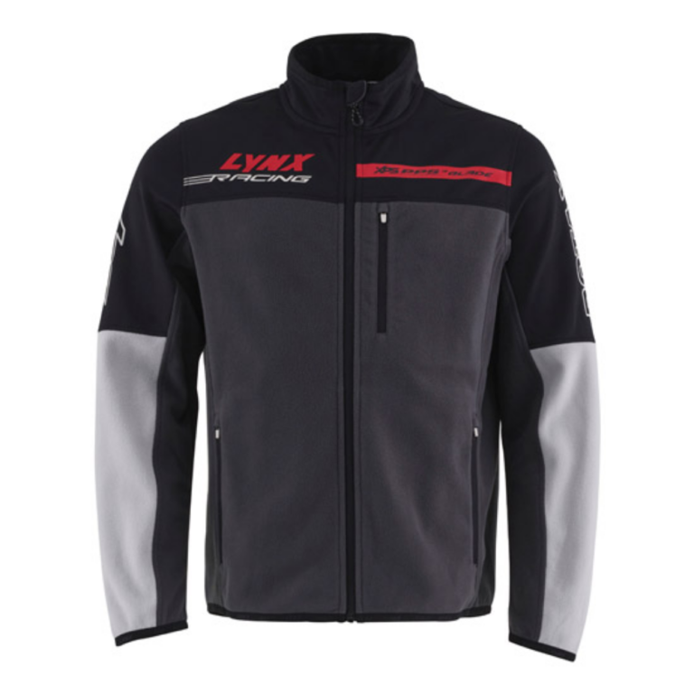 Micro-Fleece Lynx RE Musta/Harmaa Miesten XL
