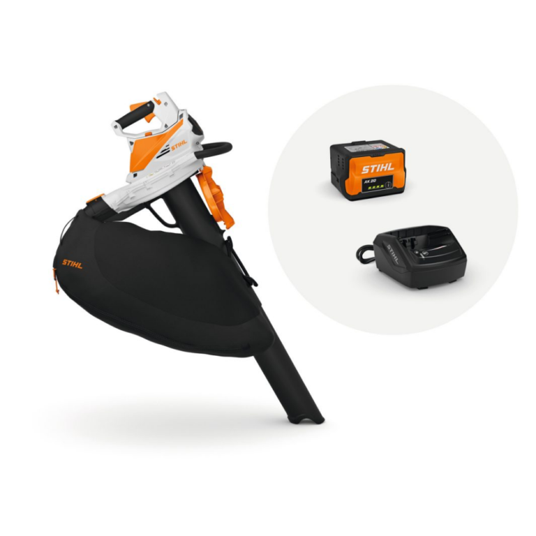 Akkulehtipuhallin/imusilppuri Stihl SHA 56 Kit