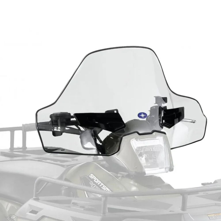 Tuulilasi savunharmaa Polaris Sportsman Lock & Ride