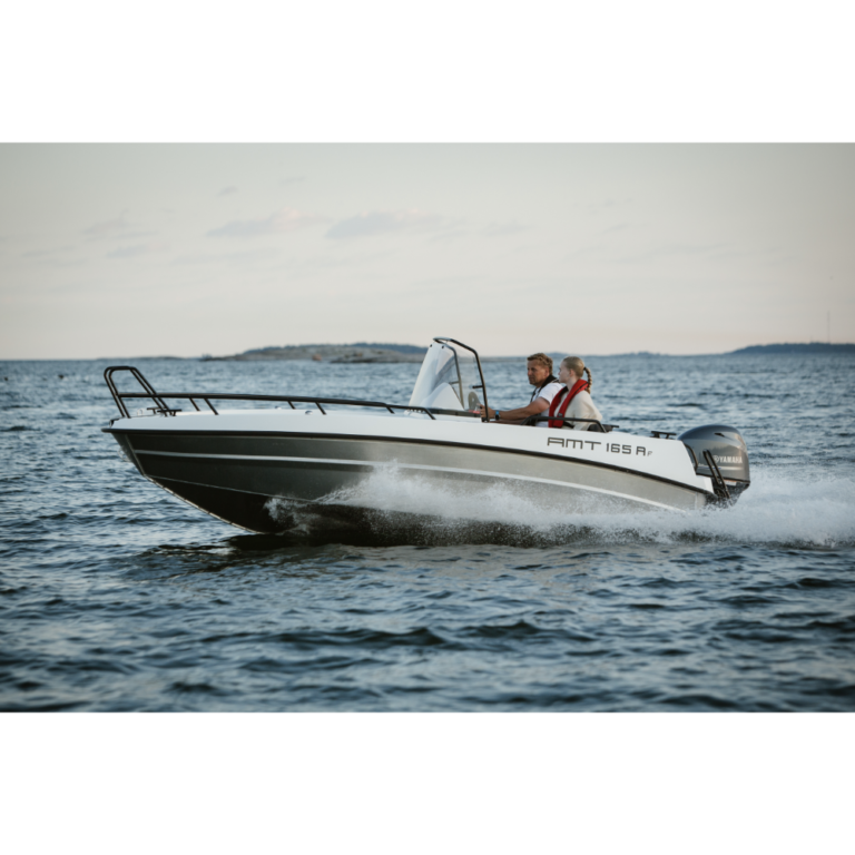 Moottorivene AMT 165 RF Yamaha 60 hv Perämoottorilla