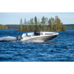 Moottorivene AMT 190 RF Yamaha 115 hv Perämoottorilla