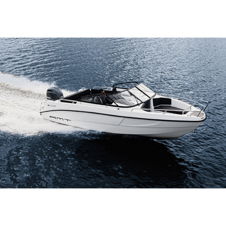 Moottorivene AMT 210 BR Yamaha 200 hv DES Perämoottorilla