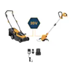 Akkuruohonleikkuri Stiga Collector 136e Kit + Ruohotrimmeri Stiga GT 100e