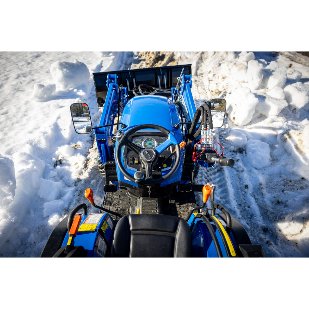 Traktori Solis 26 6+2 4WD SideShift etukuormaajalla