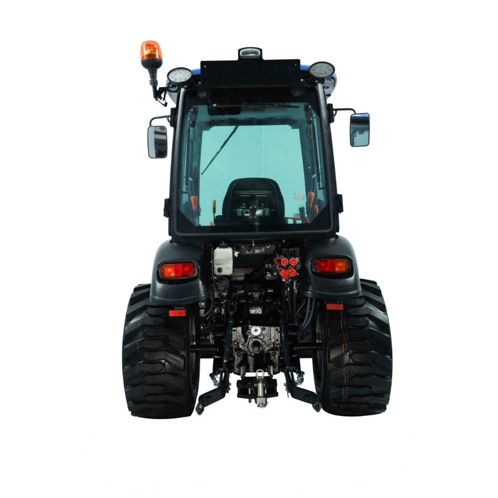 Traktori Solis 26 9+9 XL 4WD ohjaamolla ja etukuormaajalla
