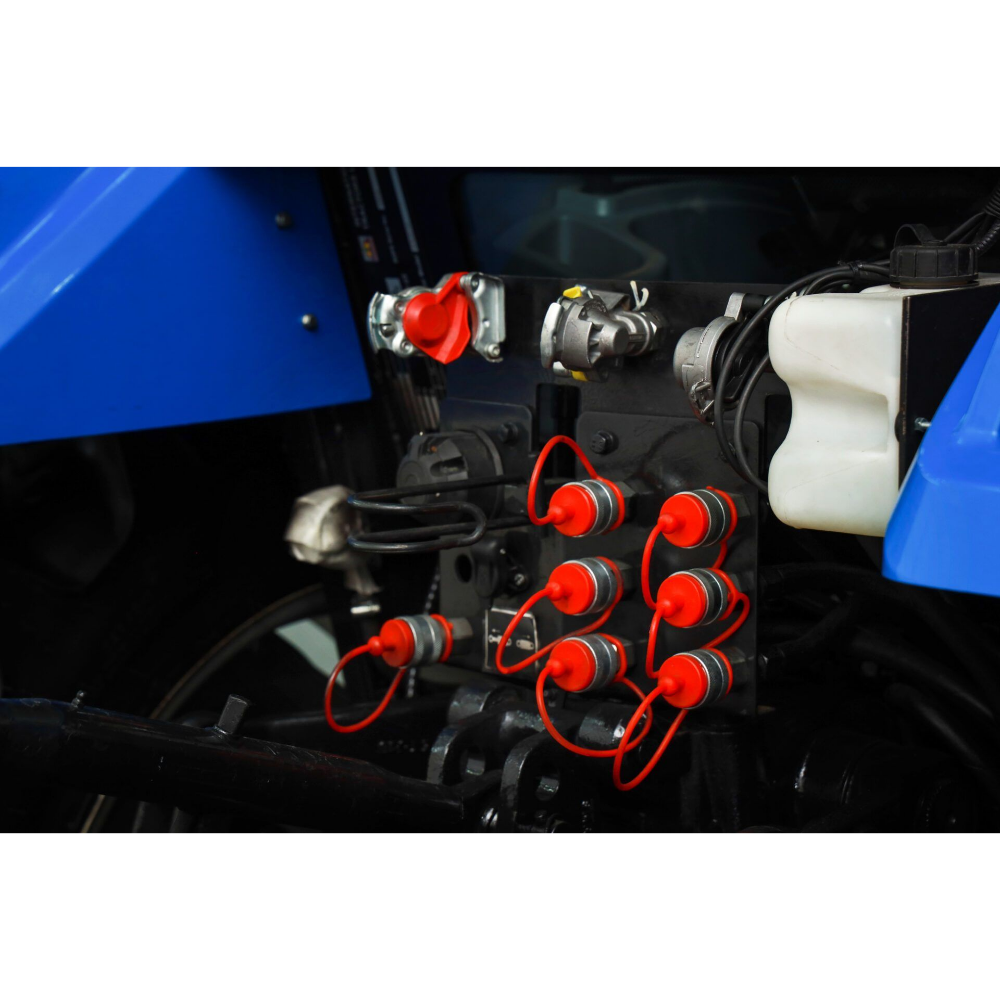 Traktori Solis 50 12+12 4WD Stage V Turbo ohjaamolla ja etukuormaajalla
