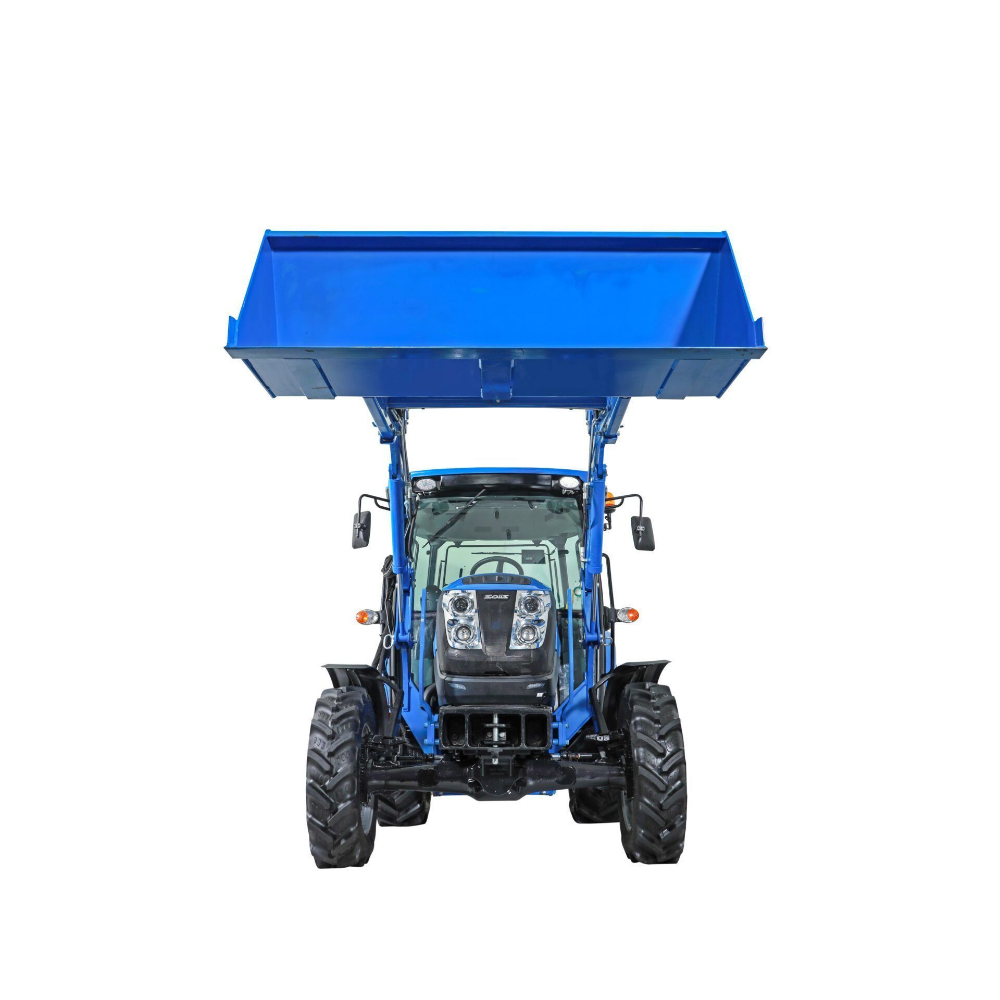 Traktori Solis 50 12+12 4WD Stage V Turbo ohjaamolla ja etukuormaajalla