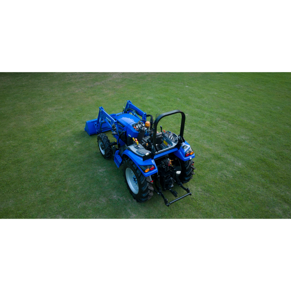 Traktori Solis 50 12+12 4WD Stage V Turbo etukuormaajalla