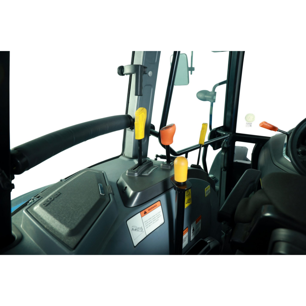 Traktori Solis 75 12+12 4WD Stage V Turbo ohjaamolla ja etukuormaajalla