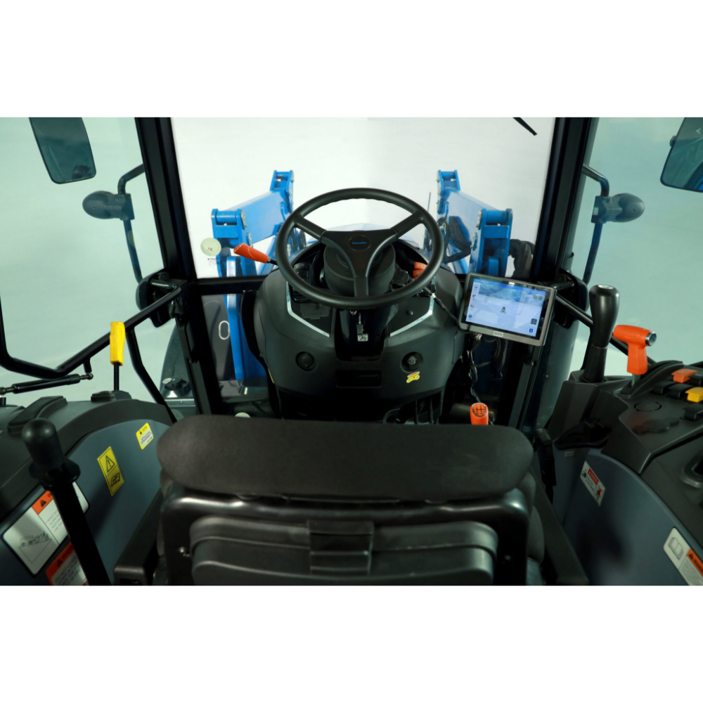 Traktori Solis 90 12+12 4WD Stage V Turbo ohjaamolla ja etukuormaajalla