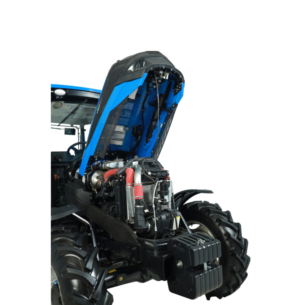 Traktori Solis 90 12+12 4WD Stage V Turbo ohjaamolla ja etukuormaajalla