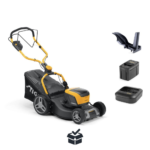 Akkuruohonleikkuri Stiga Combi 548e S Kit