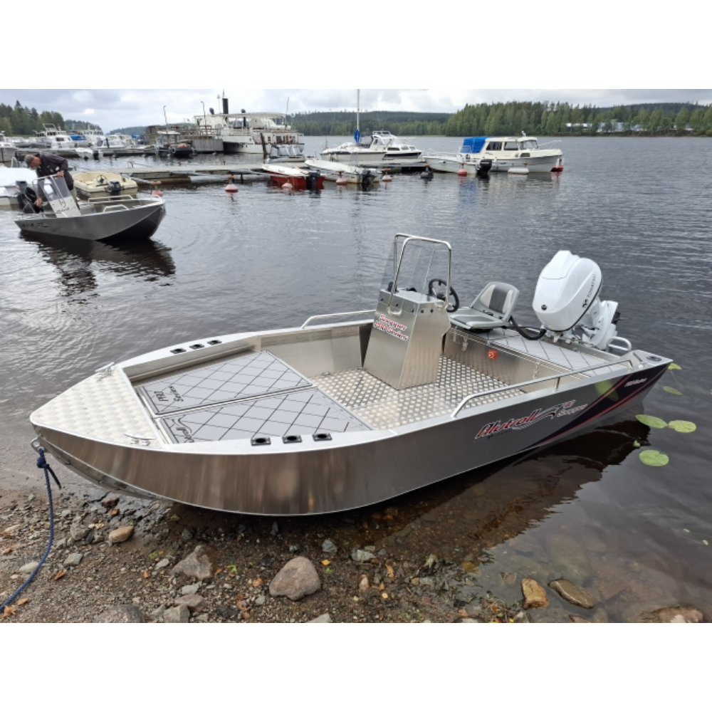 Moottorivene Alutroll 410 Snapper pro sivupulpetilla Tohatsu MFS40AETL perämoottorilla - Image 4