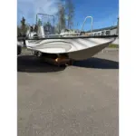 Moottorivene Alutroll 465 Trooper lite sivupulpetilla Tohatsu MFS50AETL perämoottorilla - Image 2
