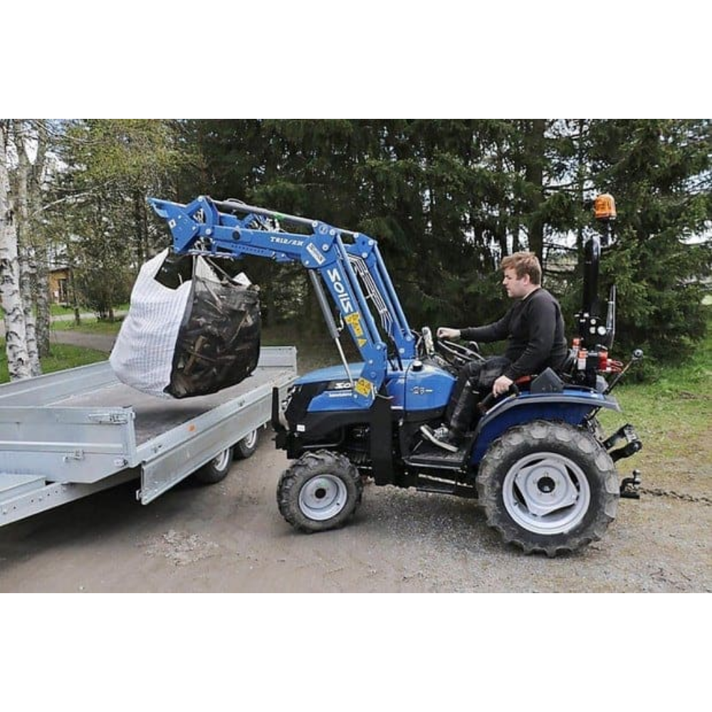 Traktori Solis 26 HST PRO+ 4WD etukuormaajalla