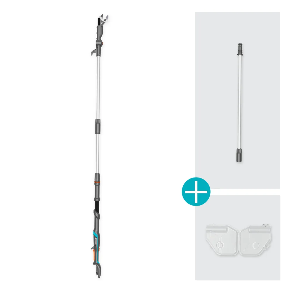 Akkuoksaleikkuri Gardena HighCut 360/18V
