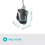 Uppopumppu Gardena 20000 BASIC kirkkaalle vedelle