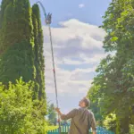 Oksasaha Gardena StarCut + adapteri