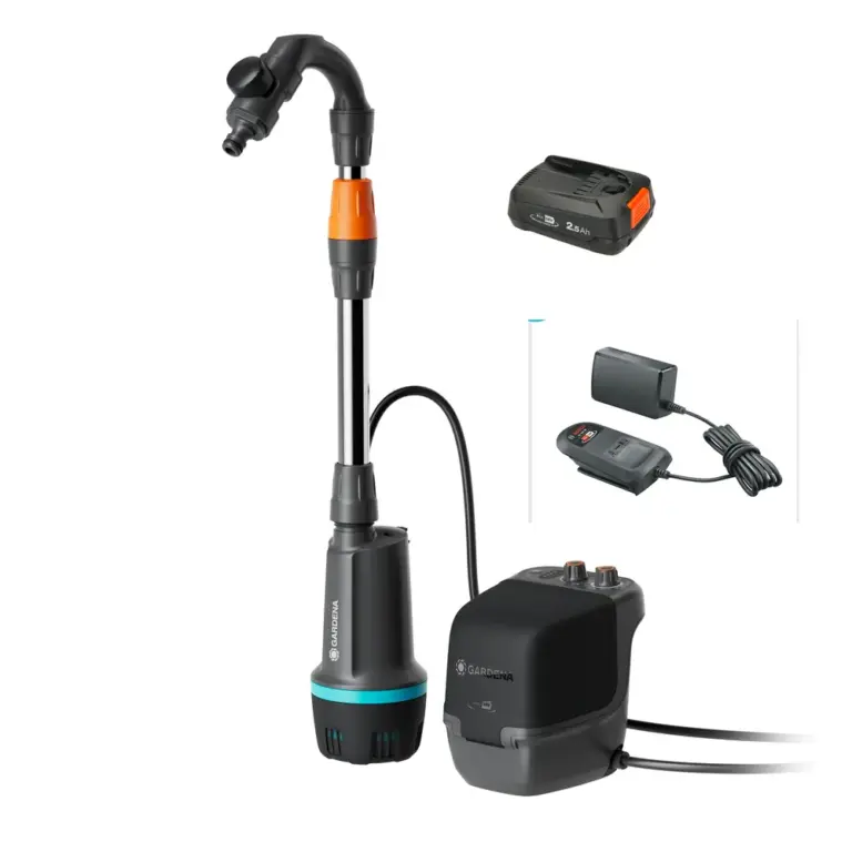 Akkusadevesipumppu Gardena 2600 Comfort 18V